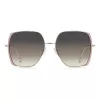 Okulary przeciwsłoneczne BOSS BOSS1707SBKU dla kobiet, czarna havana, acetat, soczewki gradientowe szare, 58 mm