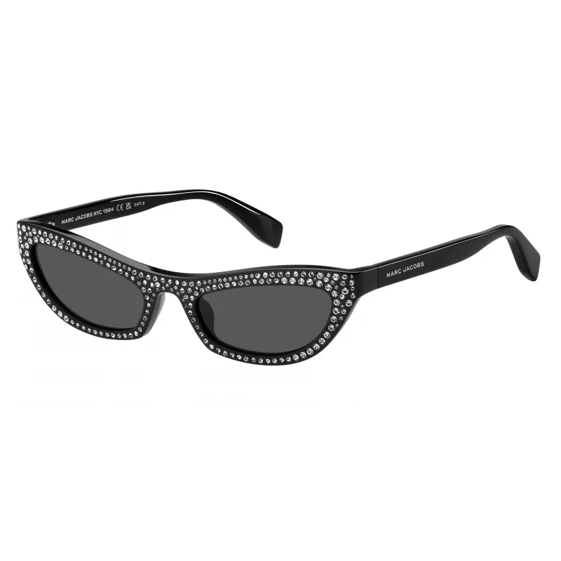 Okulary przeciwsłoneczne THE MARC JACOBS dla kobiet MARC797S7C5 Havana Acetate Square Frame Brown Lens 54mm
