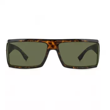 DSQUARED2 D2-0140-S-086 Męskie okulary przeciwsłoneczne prostokątne Havana Acetate Szare soczewki poliwęglanowe 73mm