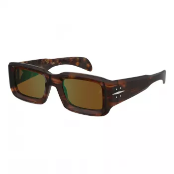 David Beckham DB-7131-S-EX4 Męskie okulary przeciwsłoneczne prostokątne - czarne/szare