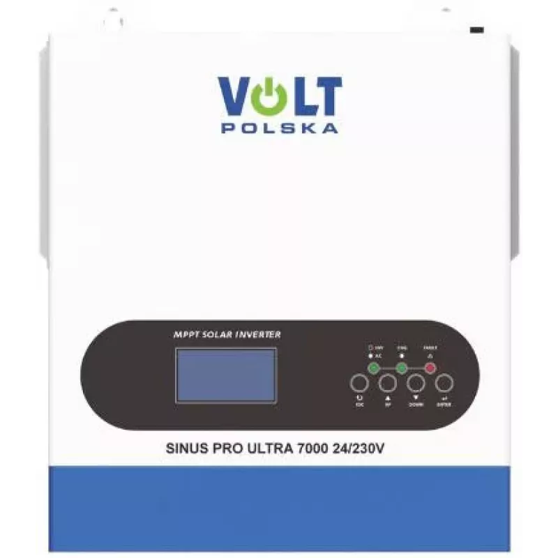 Falownik solarny Volt Polska SinusPro ULTRA 7000 24/230V (3500/7000W) MPPT 100A