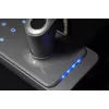 EURA ELH-01H4 Srebrna klamka kontroli dostępu z czytnikiem linii papilarnych, RFID, PIN, Bluetooth