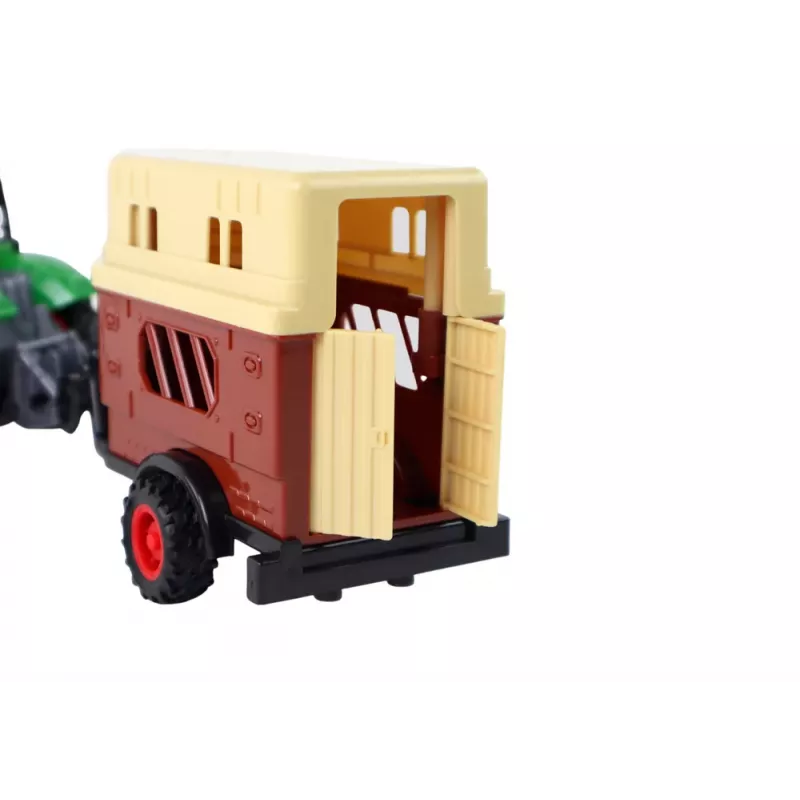 LEAN TOYS RC Tractor Remote Controlled Tractor Agricultural Machine Trailer Remote Control 1:24