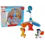 LEAN TOYS Karuzela dla dzieci, Klips z zwierzętami, Kolorowa