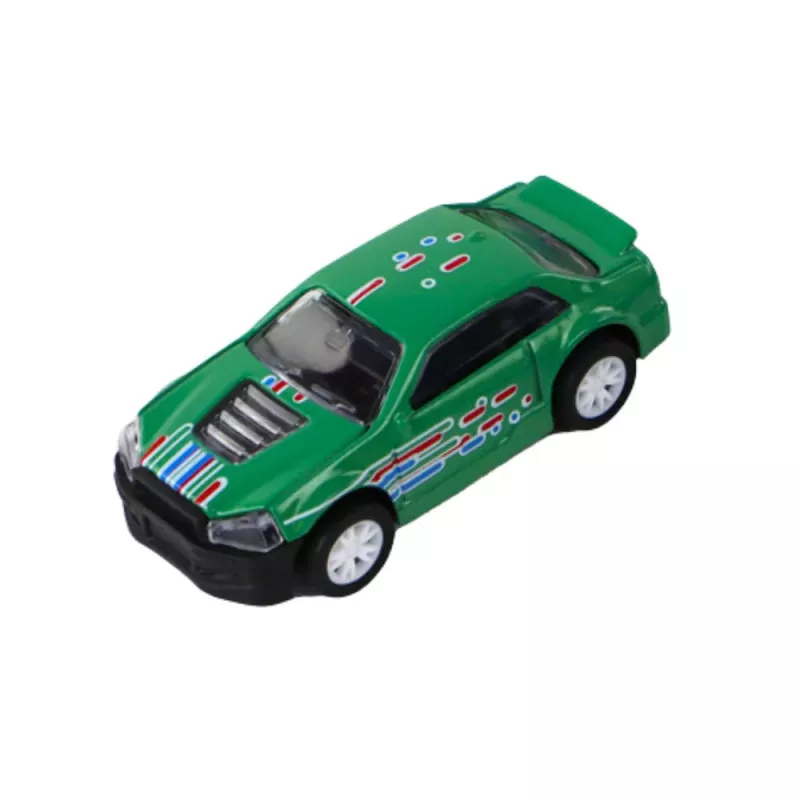 LEAN TOYS Zestaw pojazdów z napędem ciernym w metalowym etui