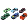 LEAN TOYS Zestaw pojazdów z napędem ciernym w metalowym etui