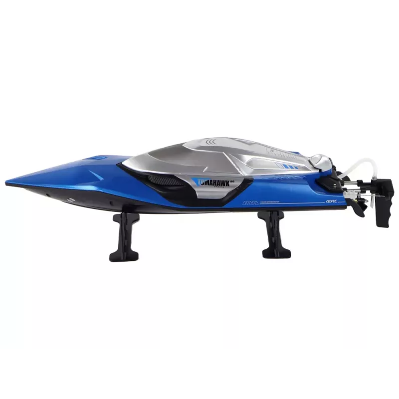 LEAN TOYS Motorboat R/C 2.4G Lights 30 km/h Blue
