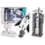 LEAN TOYS Zestaw Misja Kosmiczna Rakieta Astronauta Statek Kosmiczny 5 szt.