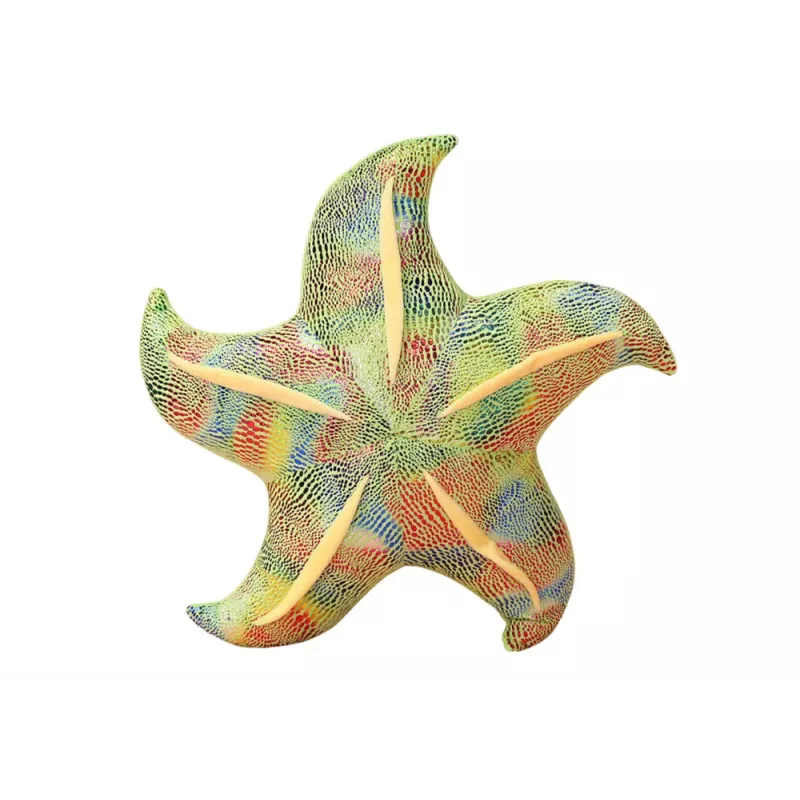 LEAN TOYS Mascot Pluszowa Poduszka Rozgwiazda Zielona 45 cm