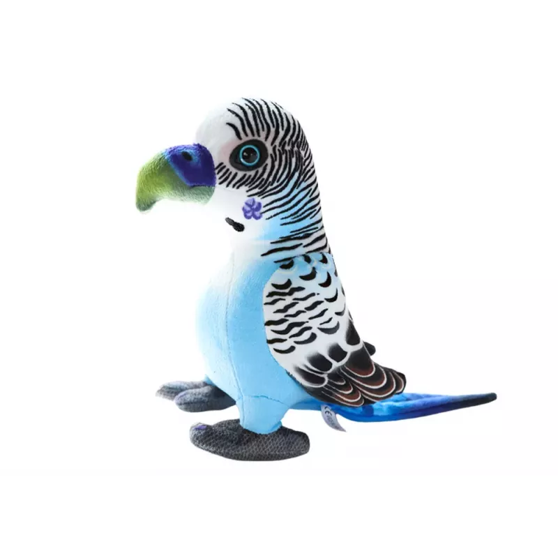 LEAN TOYS Pluszowa Niebieska Papuga Mascot 20 cm