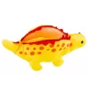 LEAN TOYS Plush Dinosaur Pencil Case Storage Box Pendant Yellow