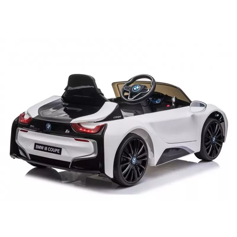 LEAN CARS Samochód elektryczny BMW i8 Coupe Biały