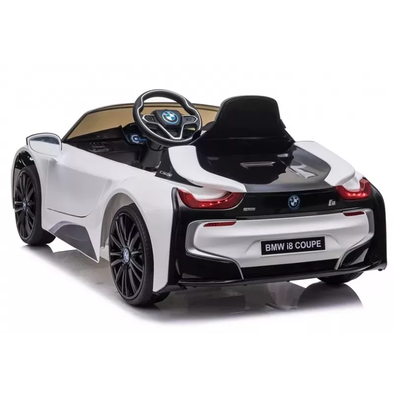 LEAN CARS Samochód elektryczny BMW i8 Coupe Biały