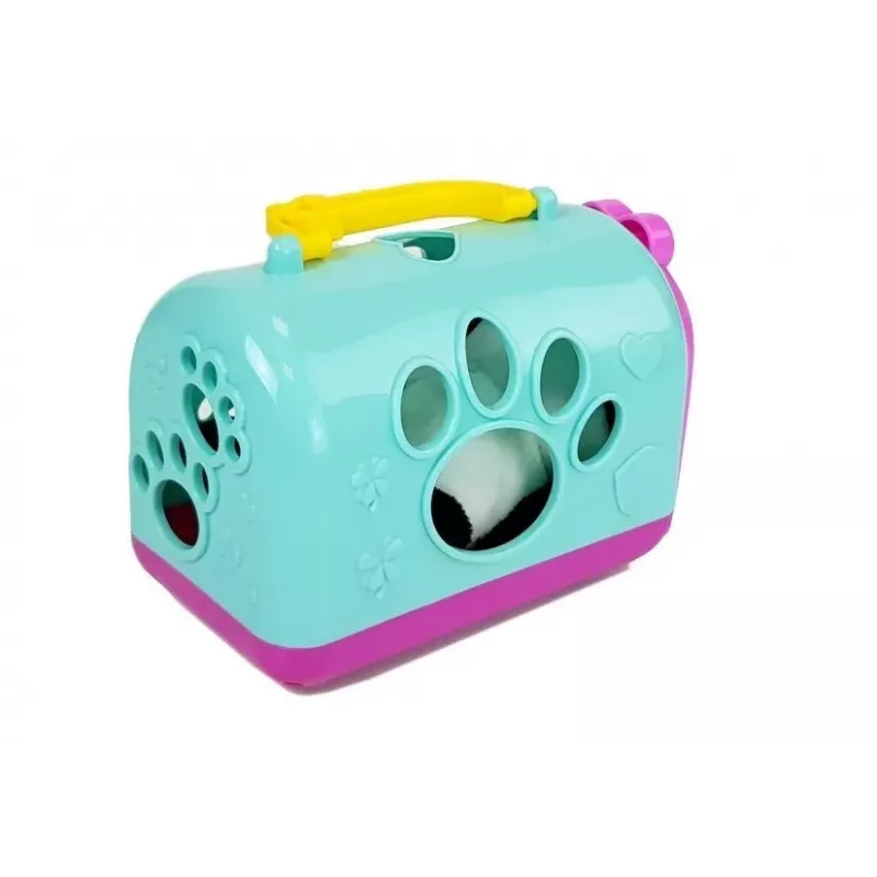 LEAN TOYS Little Panda z Transporterem Mascot Interaktywna Pluszowa Zabawka