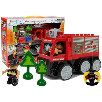 LEAN TOYS Strażacki wóz strażacki RC 1:16 2.4 GHz