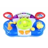 LEAN TOYS Interaktywna Kierownica dla Dzieci z Dźwiękami Deski Rozdzielczej