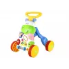 LEAN TOYS Pchacz dla niemowląt i małych dzieci Hipopotam Dźwięki Grzechotki Szeleszczące Lusterko