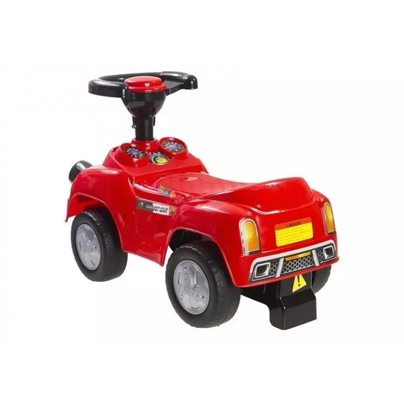 LEAN CARS Samochodzik jeździk dla maluchów Squeaker Sport Red