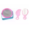 LEAN TOYS Zestaw do włosów dla dziewczynek Beauty Kit z realistyczną suszarką w torbie