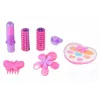LEAN TOYS Zestaw do włosów dla dziewczynek Beauty Kit z realistyczną suszarką w torbie