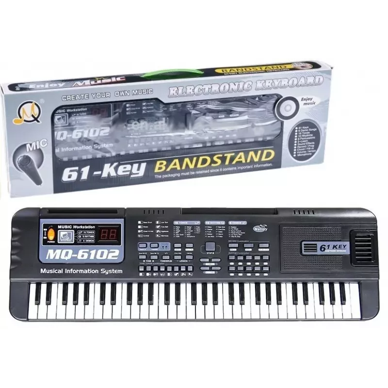 LEAN TOYS Keyboard with Microphone - MQ-6102
