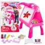 LEAN TOYS Tablica Sztaluga Projektor Stół Do Malowania I Rysowania 4w1 49 cm