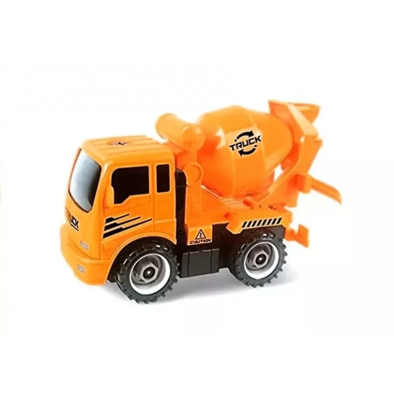 LEAN TOYS Zestaw pojazdów do rozkręcania Betoniarka Wywrotka