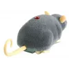 LEAN TOYS Big RC Mouse Toy on Wheels Grey - Make a Prank