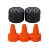 LEAN TOYS Zdalnie Sterowany Samochód Sportowy RC 1:24 Żółty Wymienne Koła