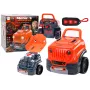 LEAN TOYS Warsztatowy Zestaw do Rozbiórki Silnika Samochodowego DIY Pomarańczowy