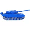 LEAN TOYS R/C Czołg Zdalnie Sterowany Światła Dźwięk Niebieski 1:18 27MHz
