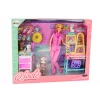 LEAN TOYS Lalaloopsy Zestaw weterynarza z lalką, meblami do leczenia, akcesoriami i zwierzątkiem