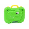 LEAN TOYS Walizka Stół Zestaw DIY Puzzle Klocki Dinozaur Śrubokręt 249 Elementów