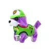 LEAN TOYS Dog Plush Interactive Animal Walks Barking Purple