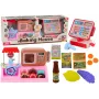 LEAN TOYS Zestaw Sklep z Pączkami Cukiernia Kasa Mikrofalówka