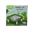 LEAN TOYS Edukacyjna Magnetyczna Tablica Dinozaur Puzzle Zielone Koraliki