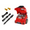 LEAN TOYS Warsztatowy Zestaw do Rozkładania Silnika Ciężarówki DIY Czerwony