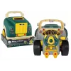 LEAN TOYS Warsztatowy Ciężarówka z Silnikiem Zestaw DIY do Rozkładania Zielony