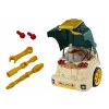 LEAN TOYS Warsztatowy Ciężarówka z Silnikiem Zestaw DIY do Rozkładania Zielony