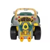 LEAN TOYS Warsztatowy Ciężarówka z Silnikiem Zestaw DIY do Rozkładania Zielony
