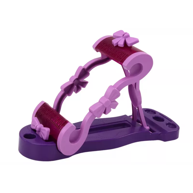 LEAN TOYS Zestaw kreatywny do tworzenia biżuterii z nitkami i koralikami