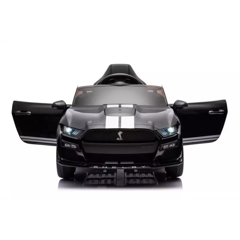 LEAN CARS Pojazd na baterię Ford Mustang GT500 Shelby Czarny