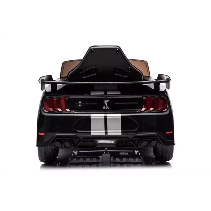LEAN CARS Pojazd na baterię Ford Mustang GT500 Shelby Czarny