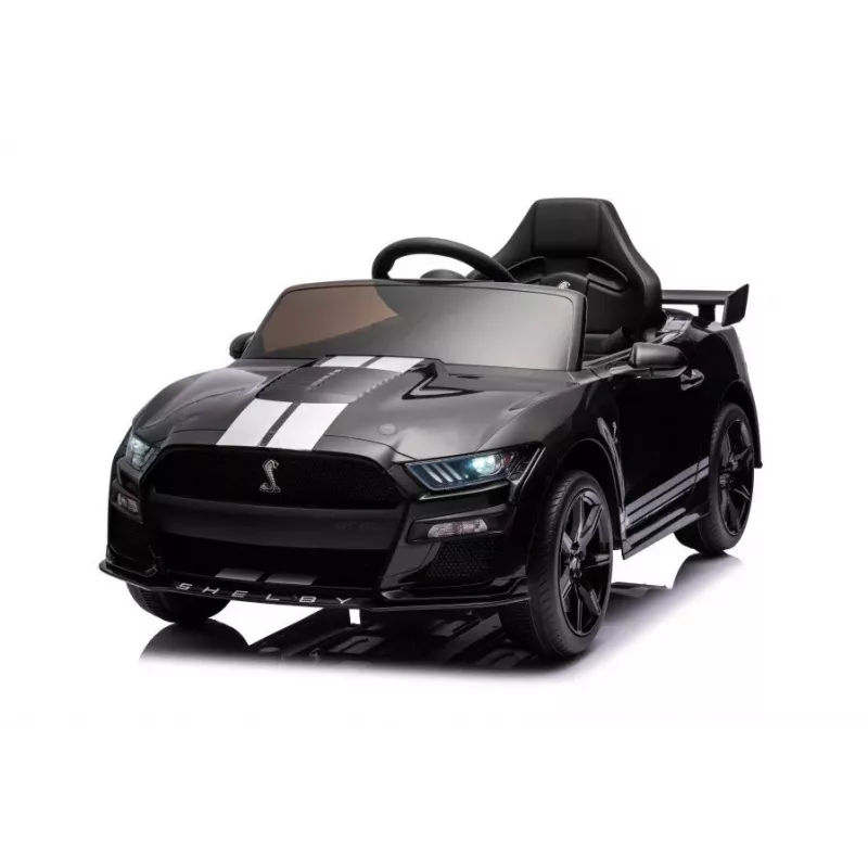 LEAN CARS Pojazd na baterię Ford Mustang GT500 Shelby Czarny
