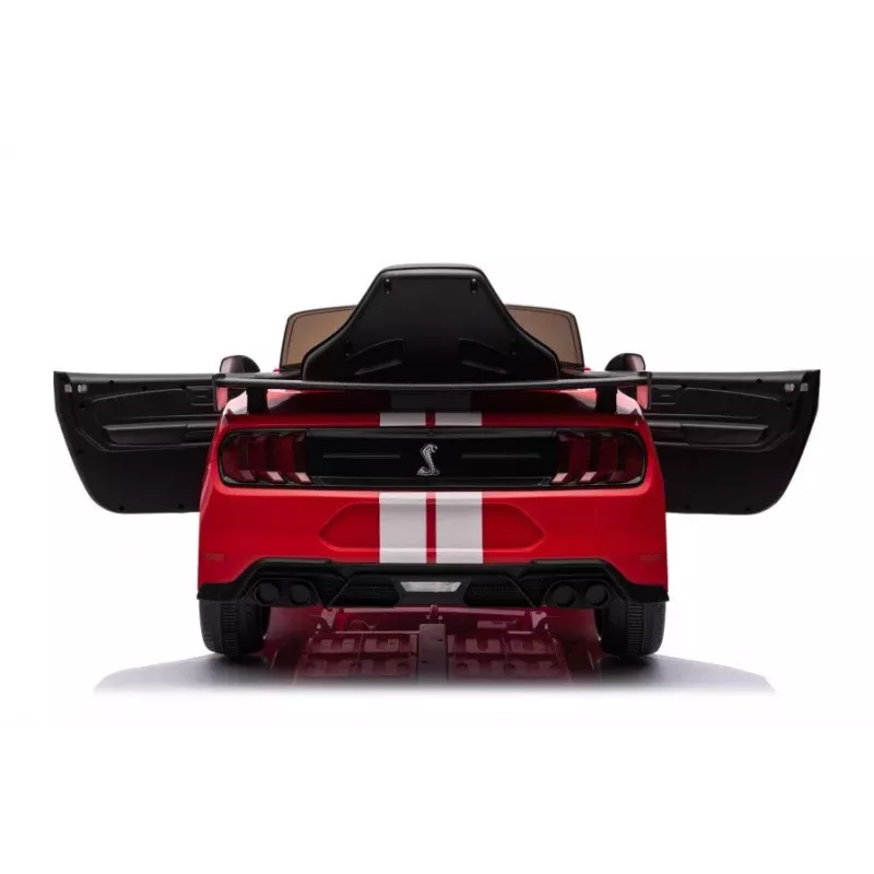 LEAN CARS Pojazd na baterie Ford Mustang GT500 Shelby Czerwony