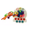 LEAN TOYS Kolorowy Gryzak Ośmiornica Sensoryczna dla Niemowląt