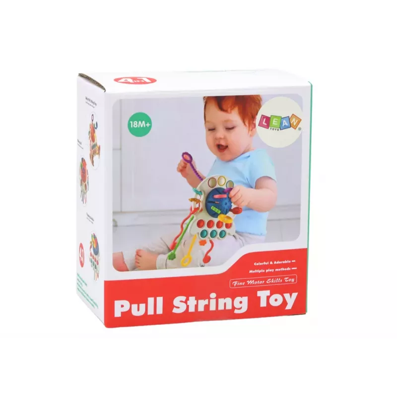 LEAN TOYS Kolorowy Gryzak Ośmiornica Sensoryczna dla Niemowląt