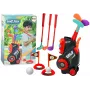 LEAN TOYS Zestaw do mini golfa dla dzieci z wózkiem na kółkach