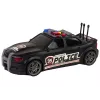 LEAN TOYS Samochód Sportowy Otwierany Bagażnik Światła Policyjne Dźwięki Czarny 1:16