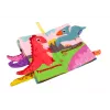 LEAN TOYS Miękka Książeczka Zwierzęta Dinozaury Szeleszcząca Kolorowa